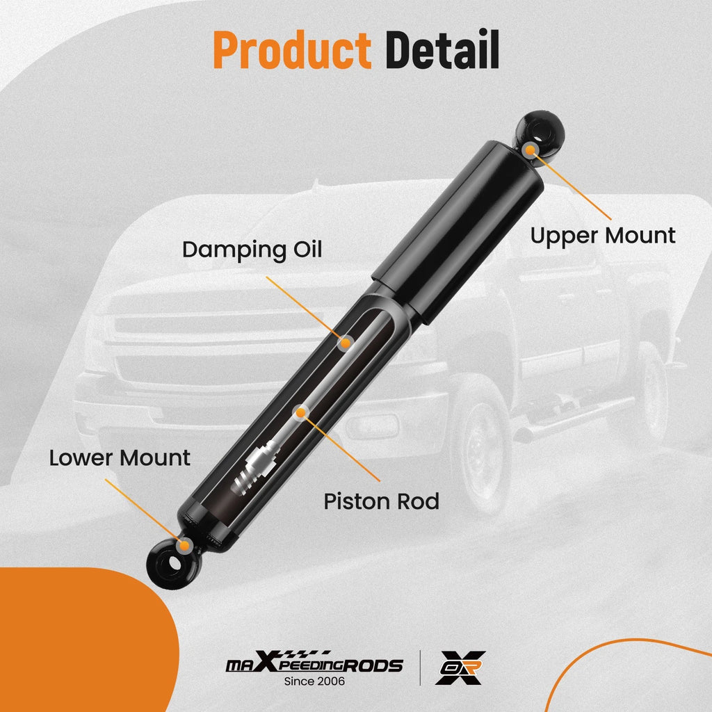 Pair Rear Shock Struts for Ram C/V (2009–2015) & Volkswagen Routan (2010–2014)