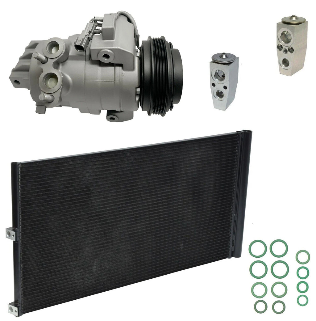 AC Compressor Kit With Condenser for Lincoln Navigator 3.5L (2016-2017)