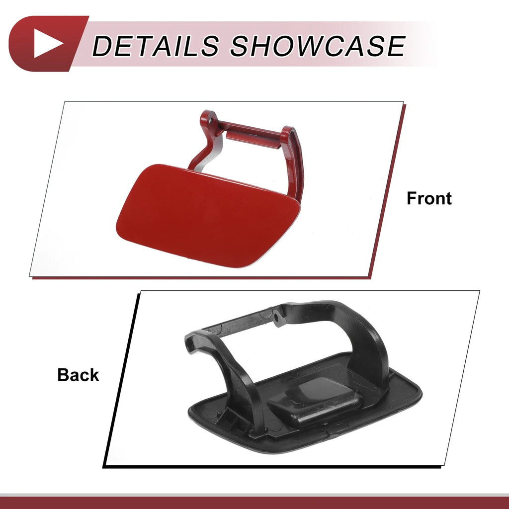 Front Left Washer Nozzle Cover Cap No. 8T0955275B for Audi A5 (2012–2017) Red