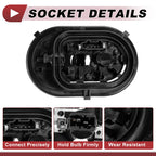 Right Tail Light Socket Wiring for Volkswagen Tiguan 5N (2008–2017)
