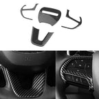 Carbon Fiber Pattern Driver Side Control Cover for Dodge Challenger Charger (2015–2023)