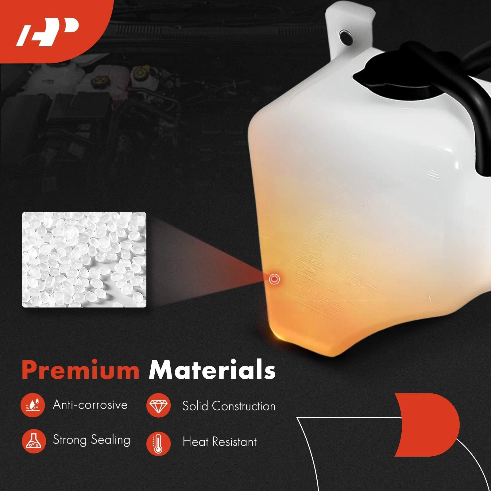 Coolant Reservoir with Cap for Toyota Highlander (2018–2023)