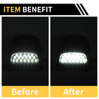 2X License Plate Light Tag Lamp for Chevrolet Silverado 