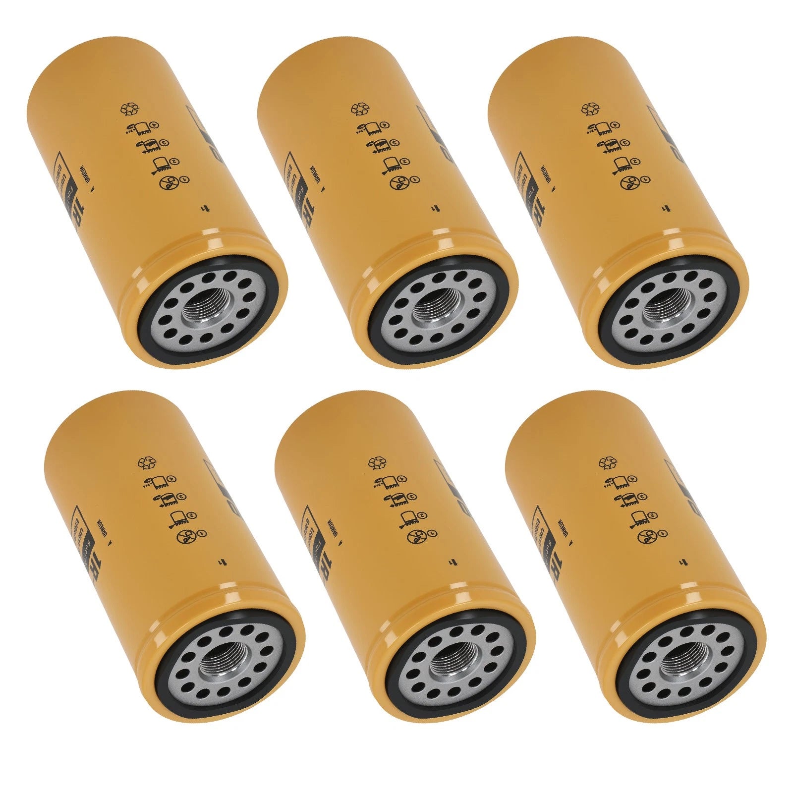 Diesel Filter Pack 6PCS for CAT 3304 3306 (1R-0750)