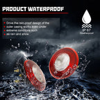 2X Red Lens Rear Reflector Backup Lights for Chevy HHR (2006–2011)