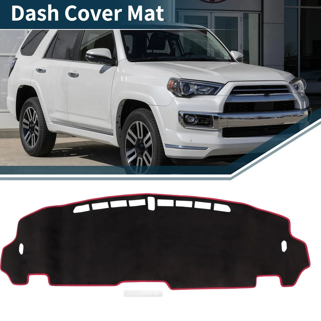 Dashboard Cover Mat for Honda N-BOX/N-BOX Custom JF5/JF6 Black Red (2011-2023)