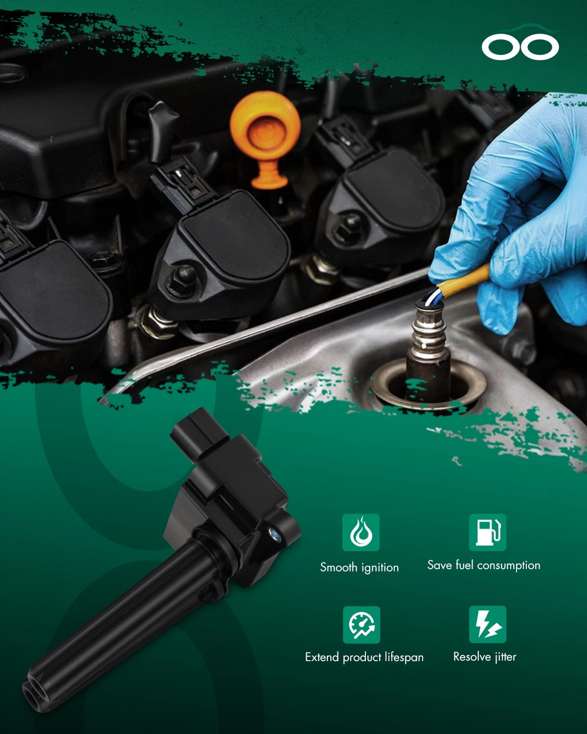 Ignition Coil for Dodge Ram 1500 Charger Durango Challenger 300 (2002–2023)