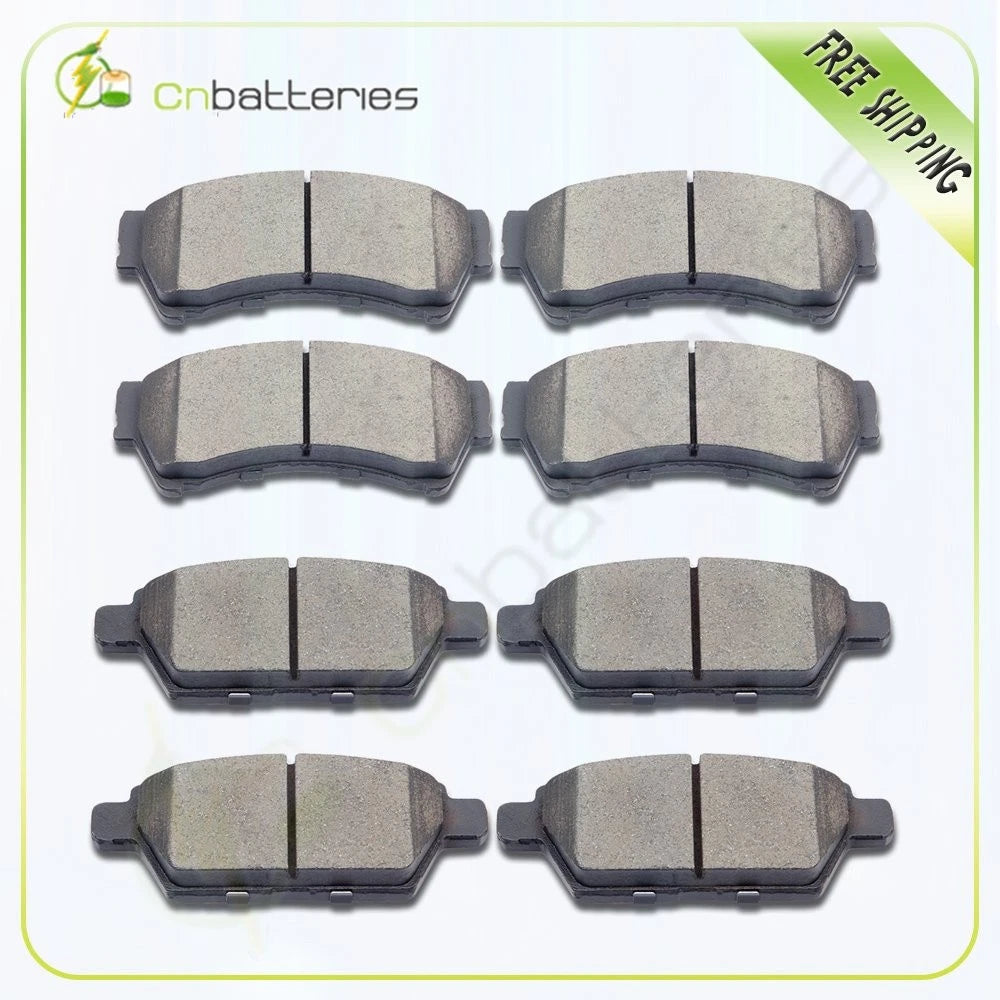 Ceramic Brake Pads Kit for Ford Fusion MKZ Mazda6 (2013–2020)
