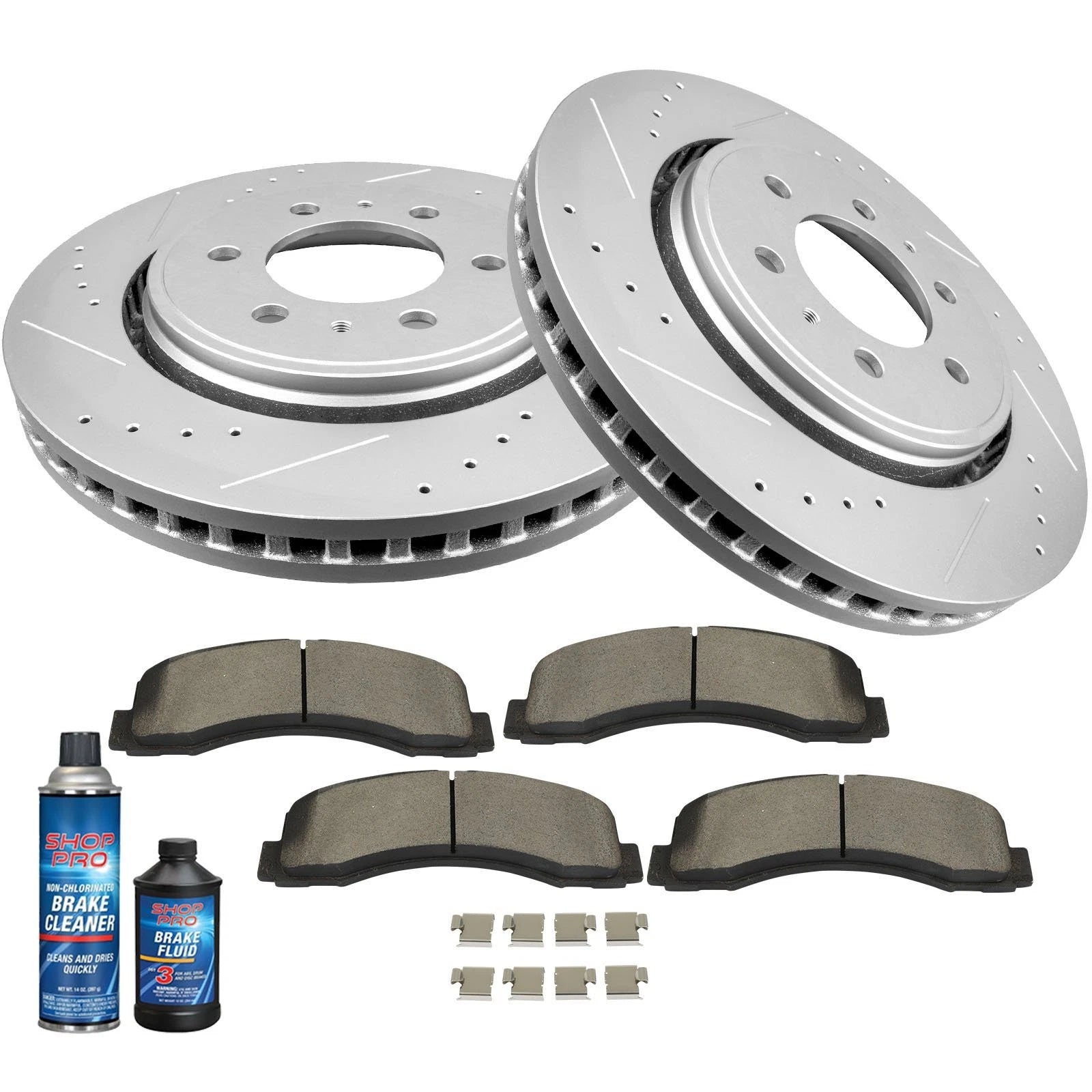Front Rotors Ceramic Brake Pad for Ford Expedition F-150 Lincoln Navigator (2010–2020)