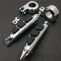1 1/2" Highway Stiletto Foot Pegs P-Clamps for Harley Sportster (4475)