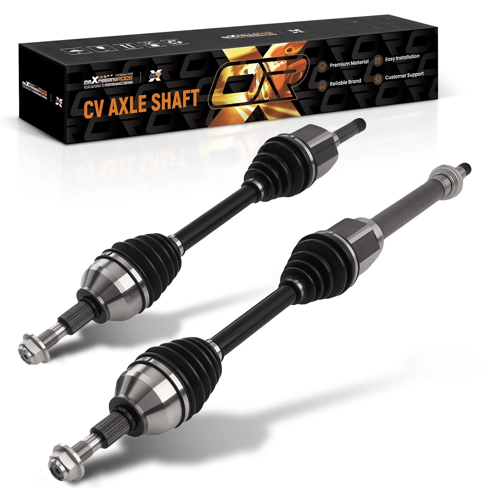 2X Front CV Axle Assembly for Ford Edge (2015–2018) 2.0L Turbo FWD