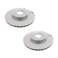 Set of 2 Performance Disc Brake Rotors for Audi (345mm)