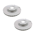 Set of 2 Performance Disc Brake Rotors for Audi (345mm)
