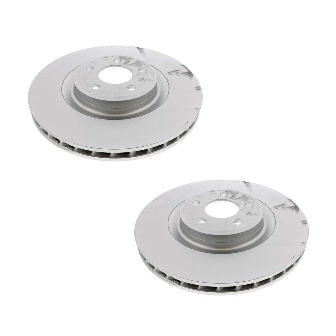 Set of 2 Performance Disc Brake Rotors for Audi (345mm)