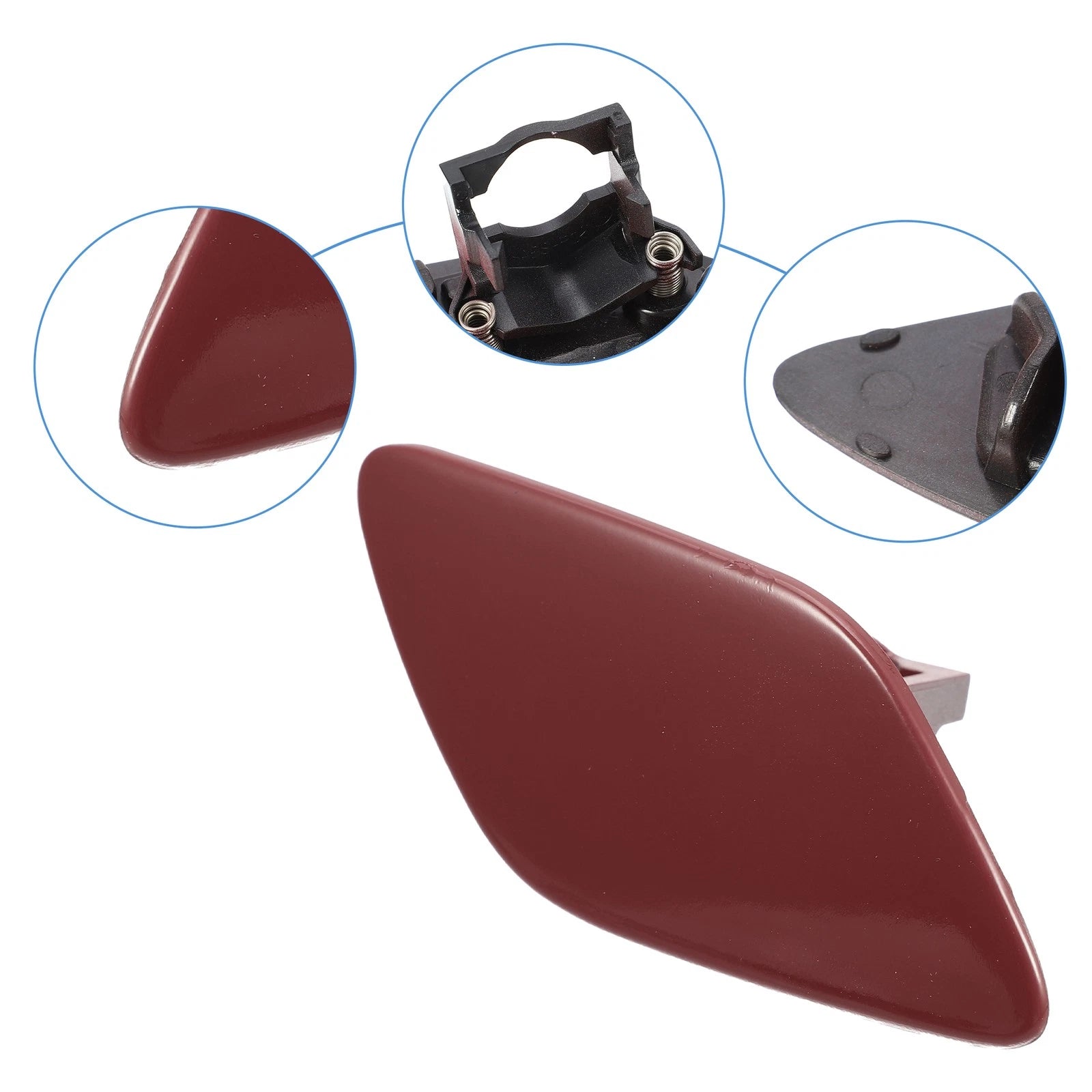 Front Bumper Headlight Washer Cover Cap for BMW 335i (2007–2013)