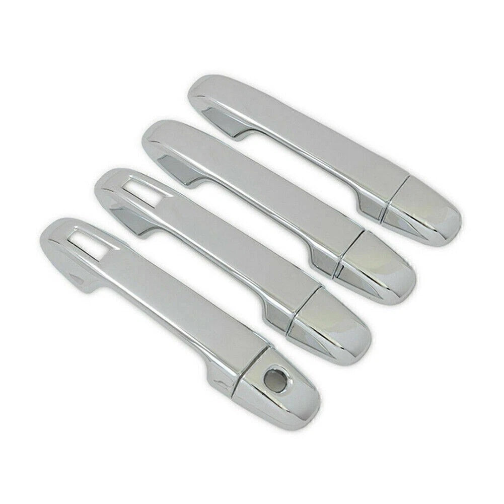 Set of 8 Chrome Exterior Door Handle Cover Trim for Subaru Forester (2019–2022)