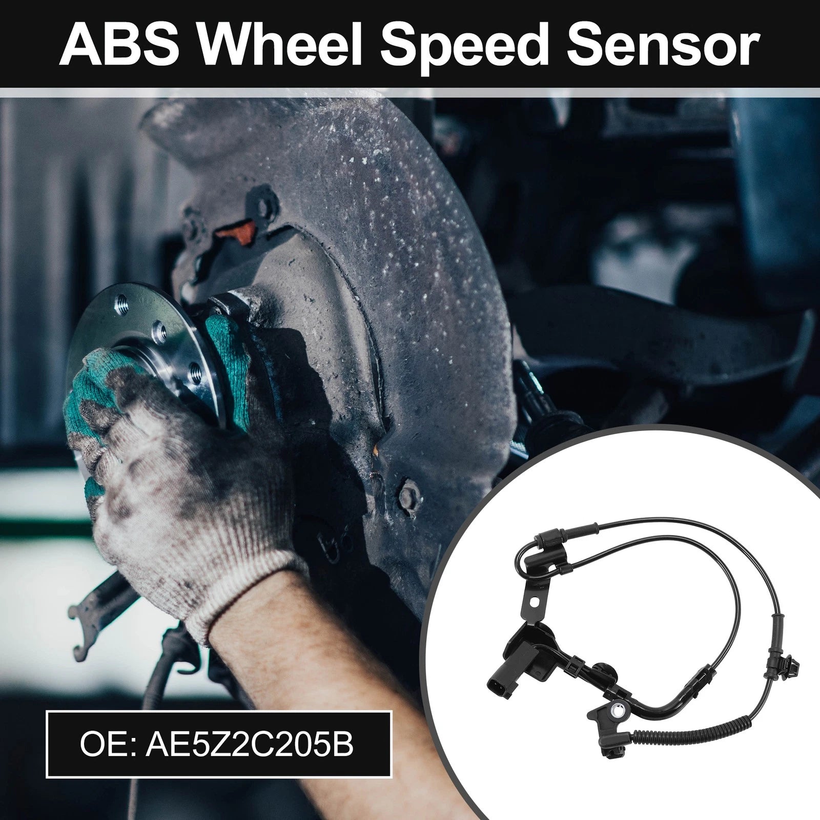 ABS Wheel Speed Sensor for Ford Fusion (2006–2012) No.AE5Z2C205B