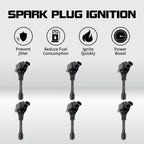 Pack of 6 Ignition Coils for Infiniti Nissan V6 V8 3.5L 5.0L (2007–2012) UF550