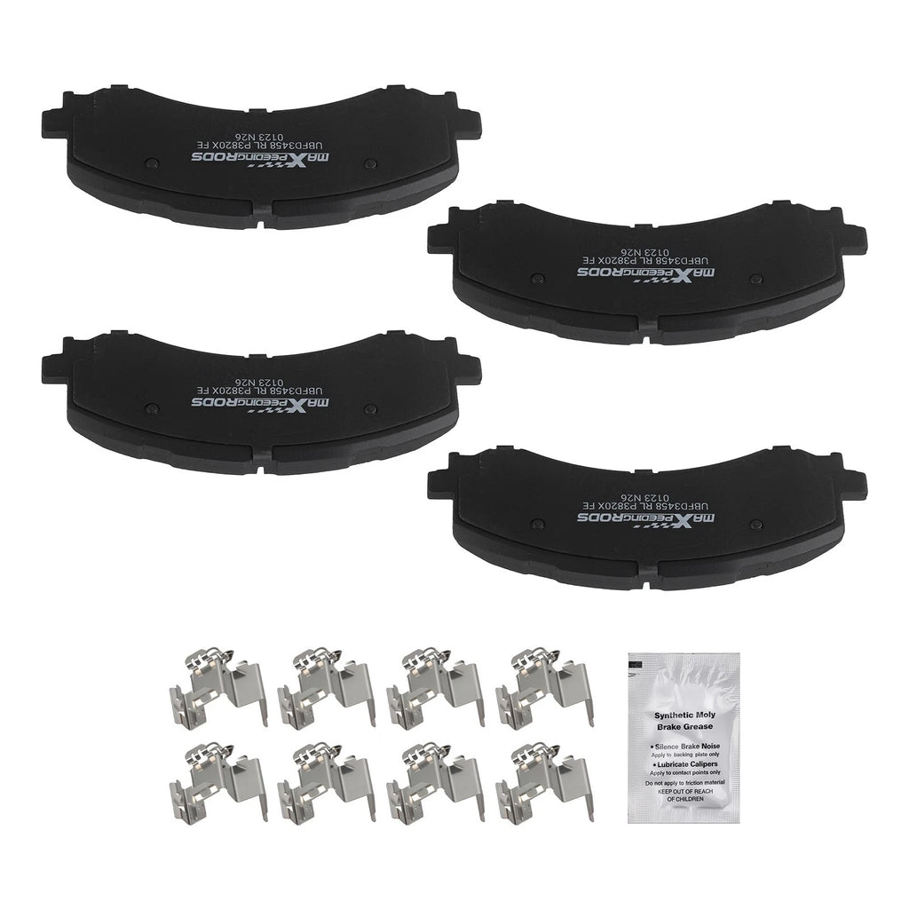 Set of 4 Front Brake Pads for Lincoln Navigator (2022–2024) Ford F-150 (2021–2025)