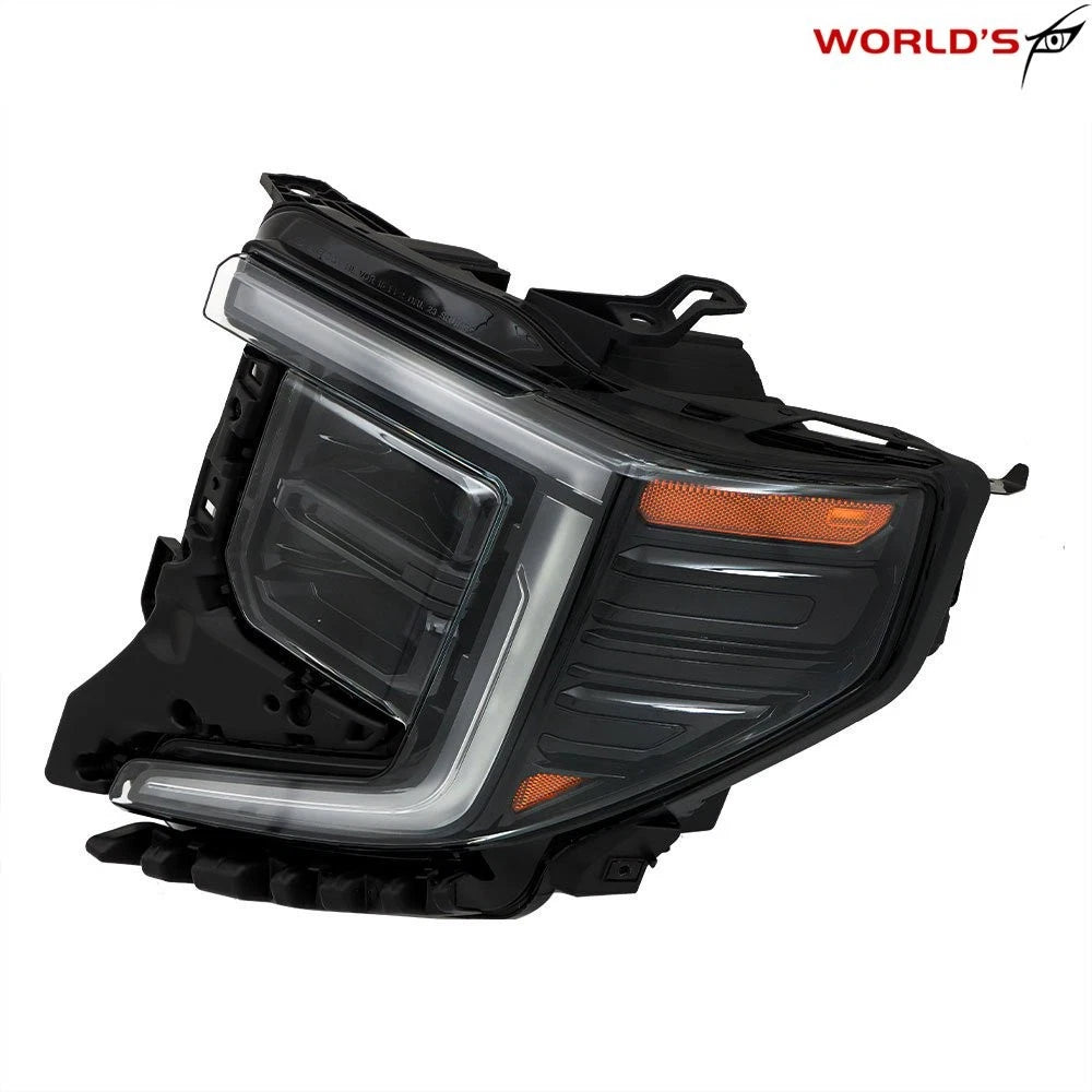 LED Headlights Black Trim for GMC Sierra 1500 (2022–2024)