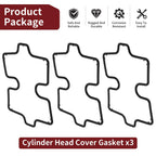 3pcs Valve Cover Gasket for Honda V45 Interceptor VF750F (1983–1984) 12391-MB0-010