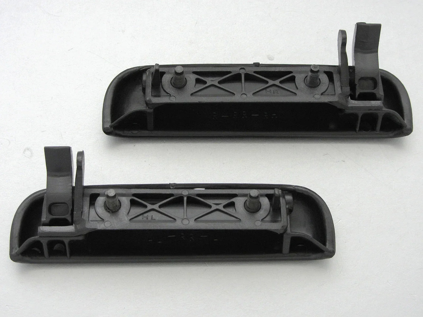 Black Rear Outer Door Handles for 1995-2000 Toyota Tercel Soluna (2 x)