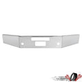 Steel Chrome Front Bumper Assembly for Kenworth T800/T880 (2004–Present)