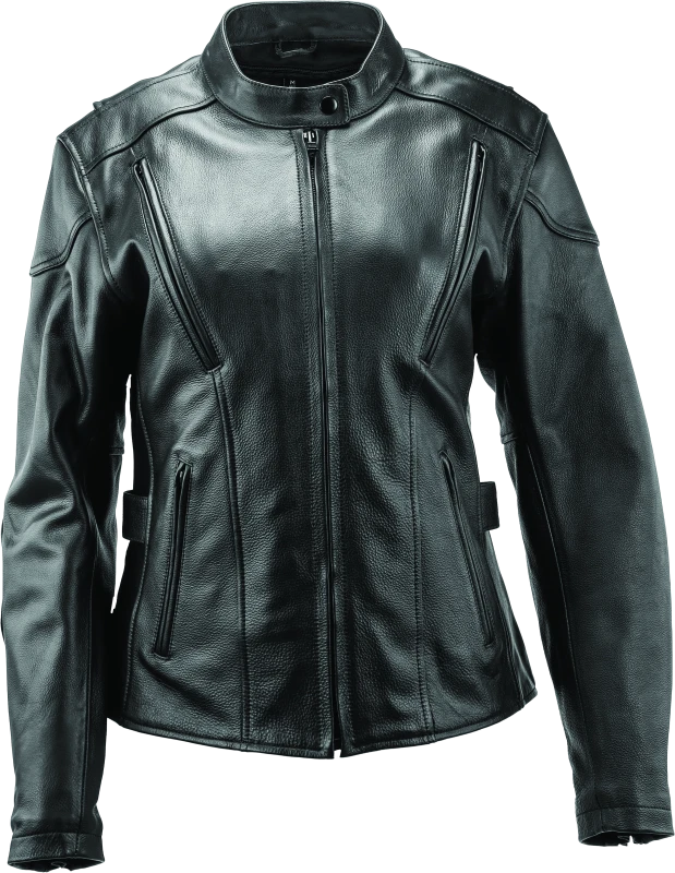 Kuryakyn River Road Race Leather Jacket for Women (Large)