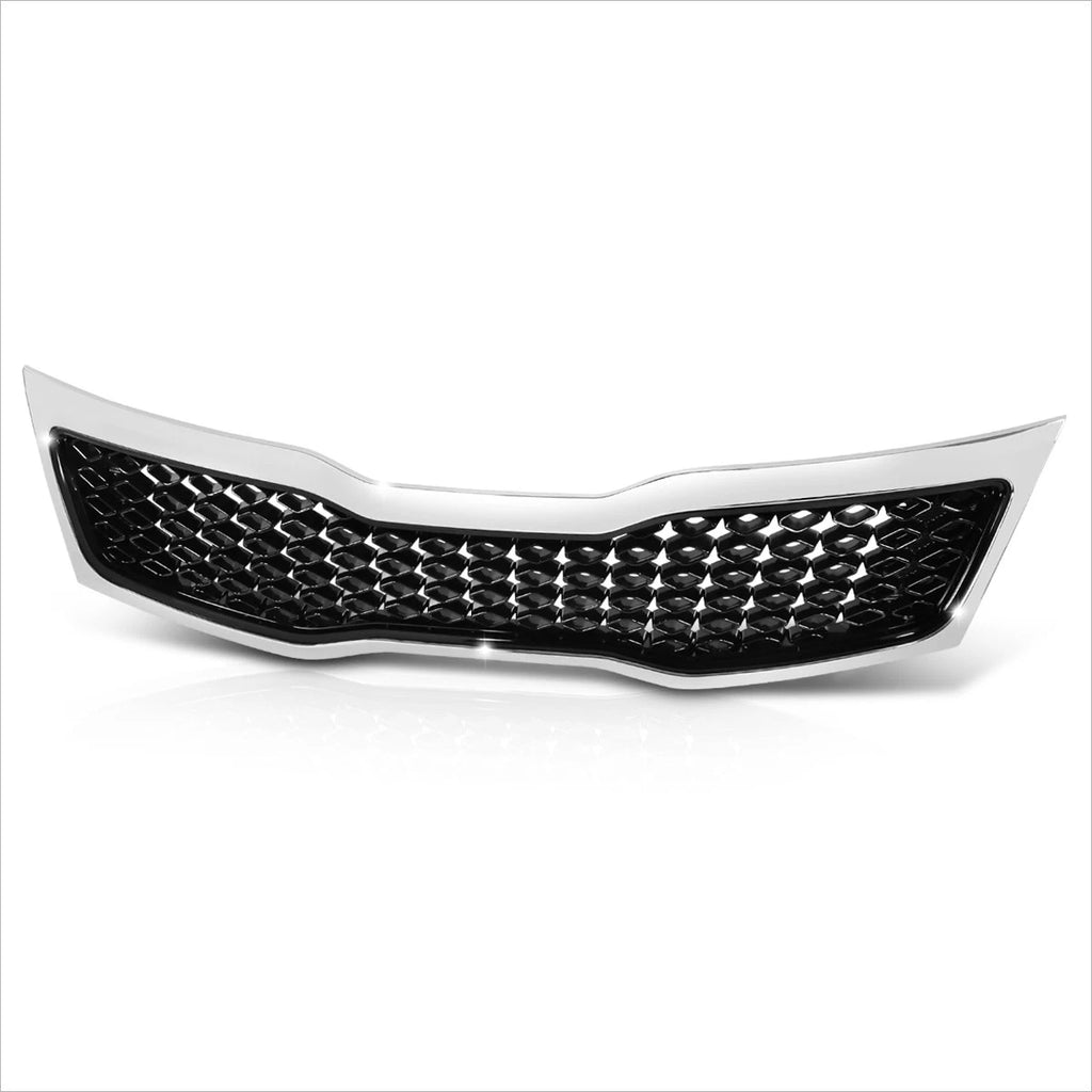 Left Side Headlight Lamp for Ford Edge (2007–2010) Chrome Amber Corner