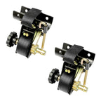 2X Ladder Rack Ratchet Straps for Round Tube Mount Truck