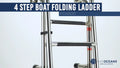 4 Step Folding Boat Ladder for Swim and Boarding