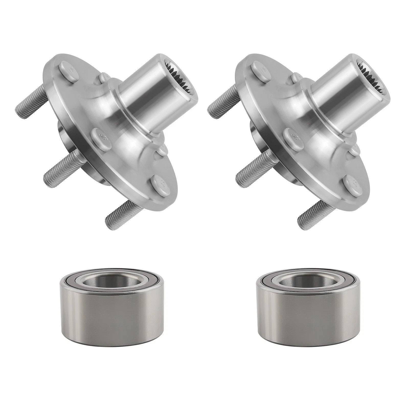 Front Wheel Hub Assembly Pair for Ford Focus (2013–2017) Lincoln MKC (2014–2017) WH188