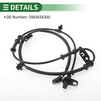 ABS Wheel Speed Sensor No. 598303X300 for Hyundai Elantra (2011–2016)