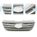 Front Upper Bumper Grille for Hyundai Elantra (2008–2009) Chrome