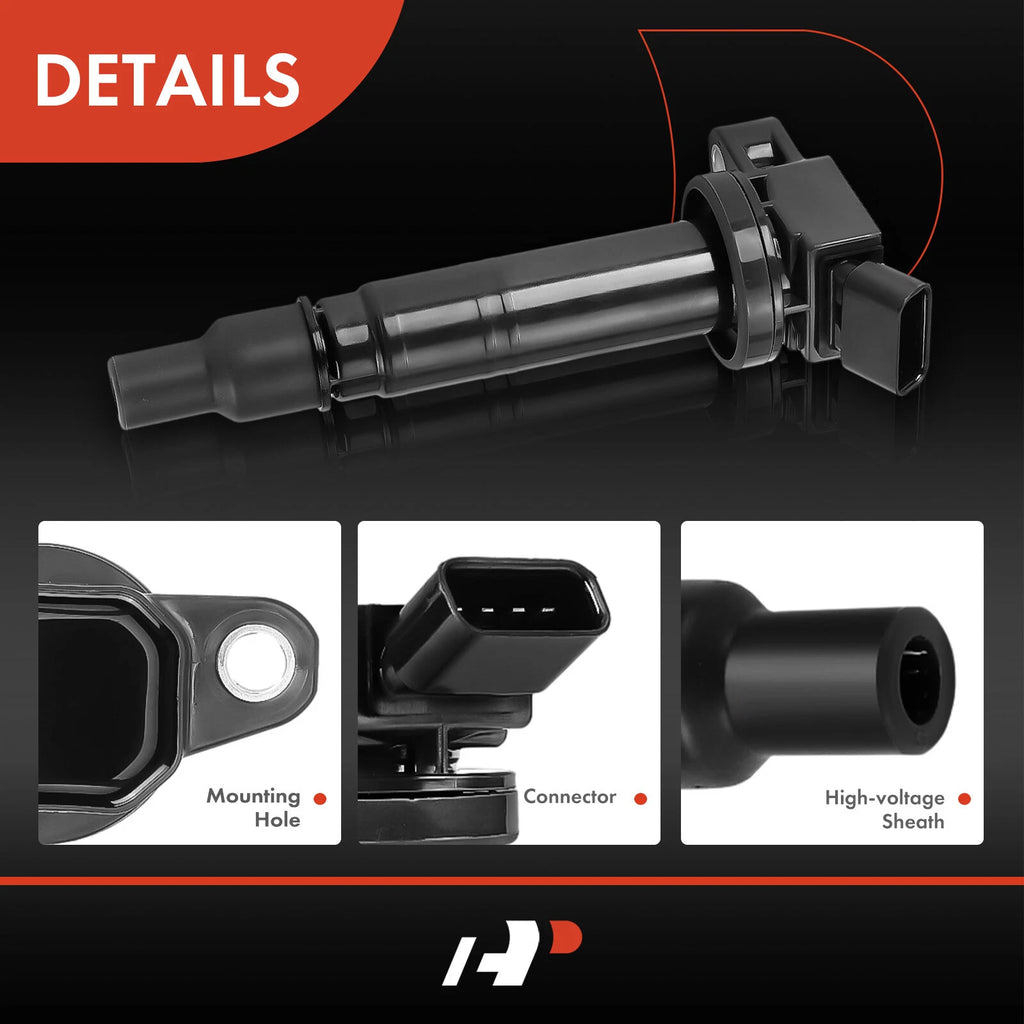 4x Ignition Coil for Toyota Camry Corolla Tacoma 4Runner Matrix Scion (2010–2019)