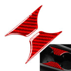 Carbon Fiber Water Cup Holder Cover Trim for Hyundai Veloster JS (2019–2023)