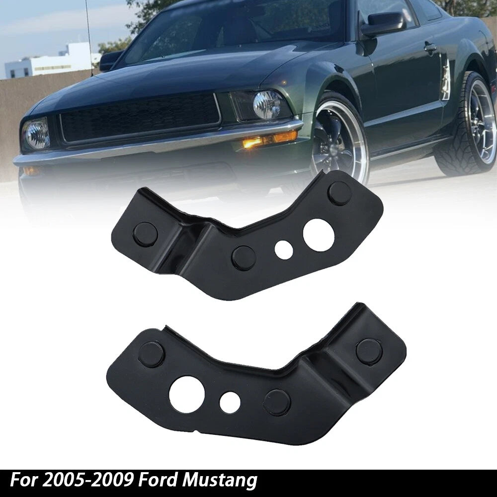 Set of 2 Steel Bumper Brackets for Ford Mustang (2005â2009)