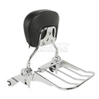 Backrest Sissy Bar Luggage Rack for Harley Touring Street Glide (2009-2025)