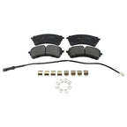 Set of 4 Akebono Severe Duty Rear Ceramic Disc Brake Pads for Ford Transit (2015–2023)