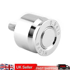 2X CNC Screw Mount Seat Bolt Chrome for Harley Dyna Softail Sportster Road King