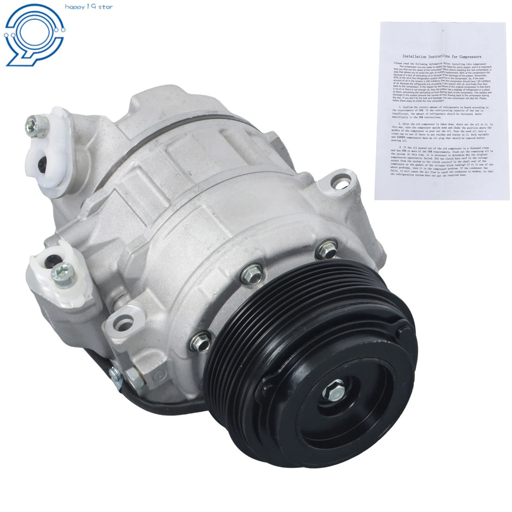 Air Conditioning Compressor W/Clutch for Ford Explorer 2011–2015 CO9777C