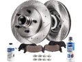 Front Brake Pad and Rotor Kit for Mazda B3000 (2000–2002) FV128DZ