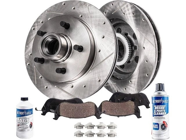 Front Brake Pad and Rotor Kit for Mazda B3000 (2000–2002) FV128DZ