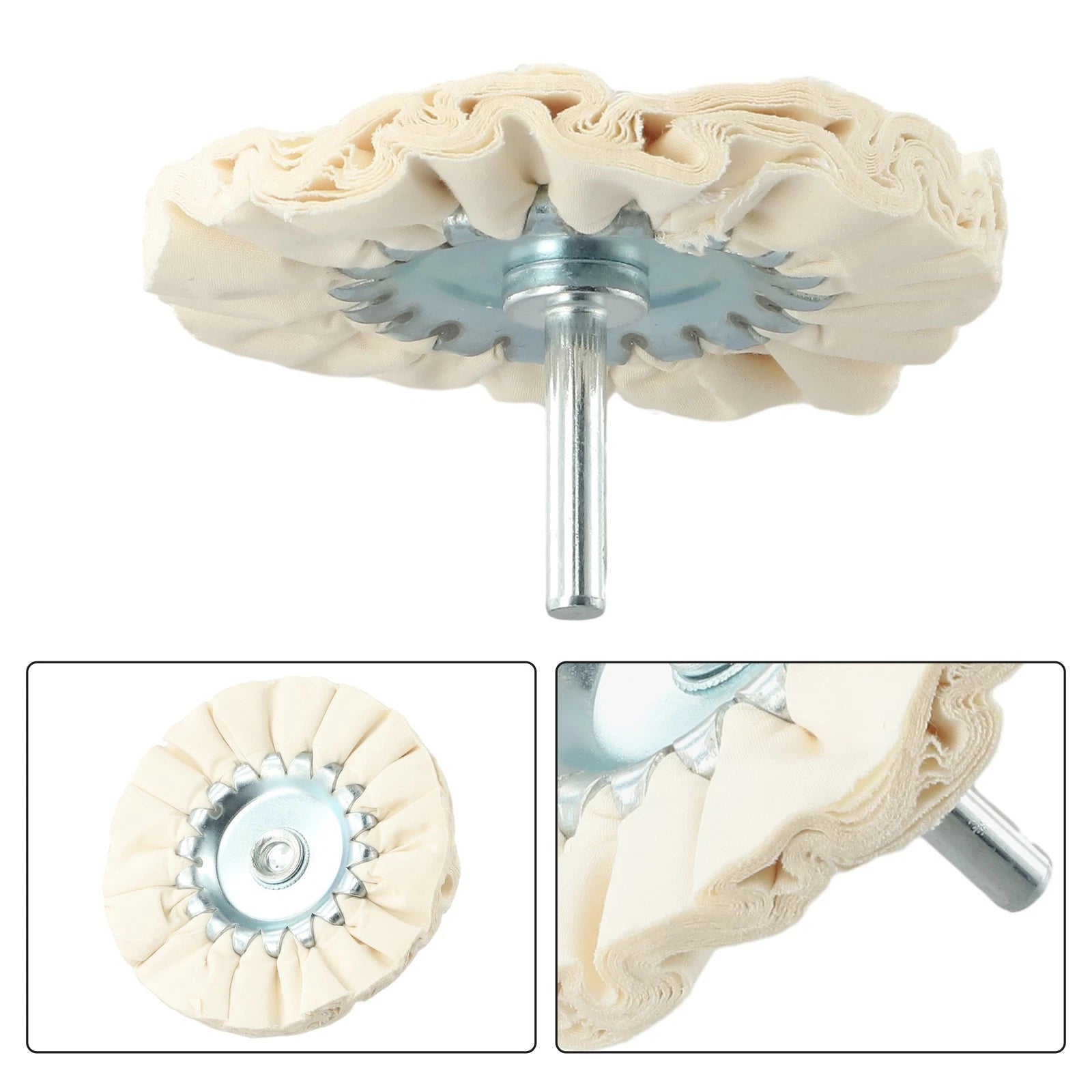 Buffing Wheel 80mm for (3 Inch Cotton Polishing Wheel)