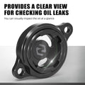 Oil Filter Cover for Honda Sportrax 450 TRX450R (2004–2005) #11333-HP1-670 Black