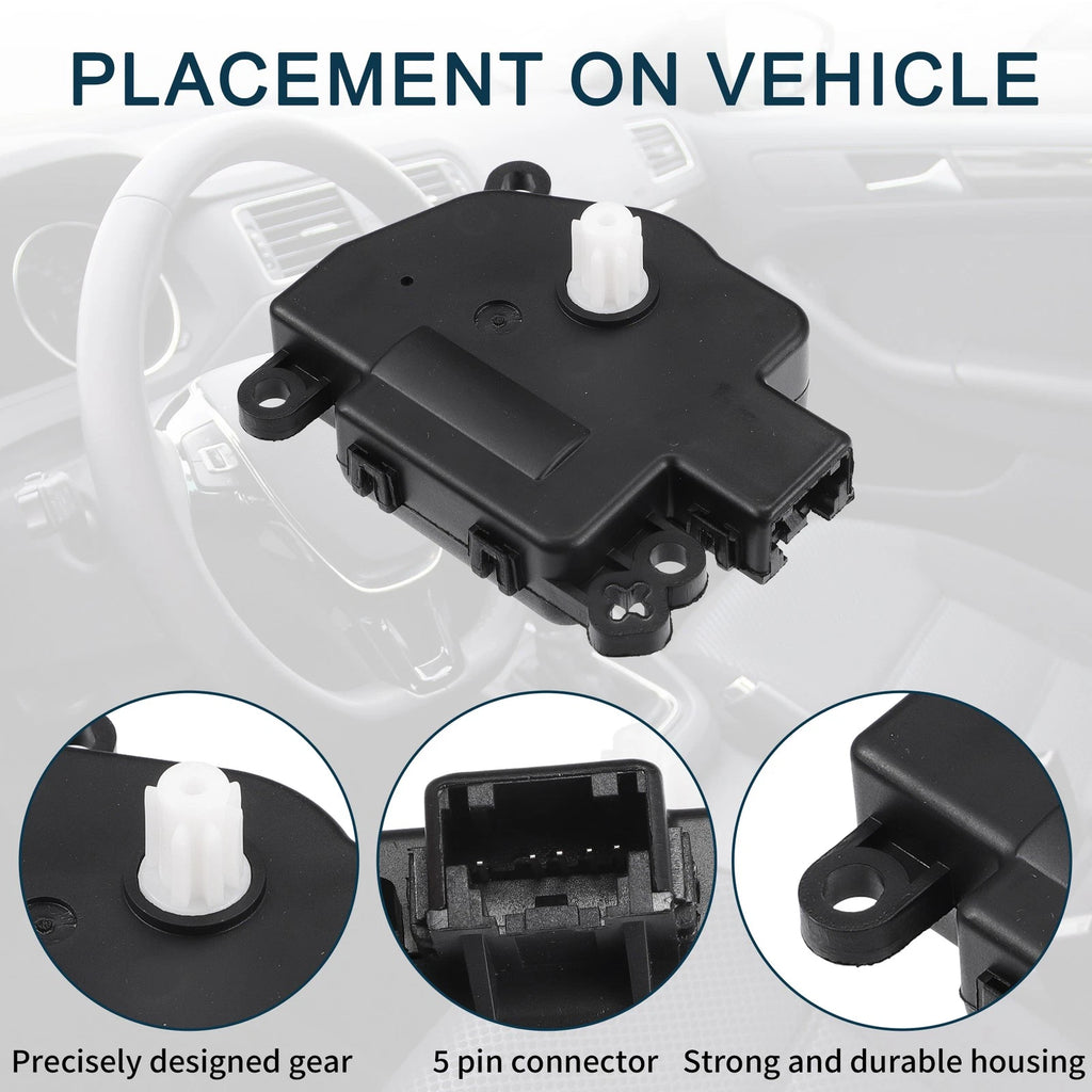 2pcs HVAC Heater Blend Door Actuator No.68232703AA for Dodge Durango (2014–2021)
