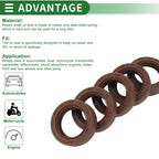 Set of 5 Oil Seals FKM Rubber 30x45x12mm for High Pressure