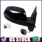 Power Mirror for Chevrolet Silverado 1500 (2007–2013) Right Manual Folding Heated