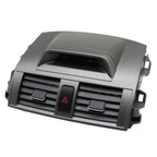 Center Dash A/C Outlet Air Vent Panel with Clock for Toyota Corolla (2009–2013)
