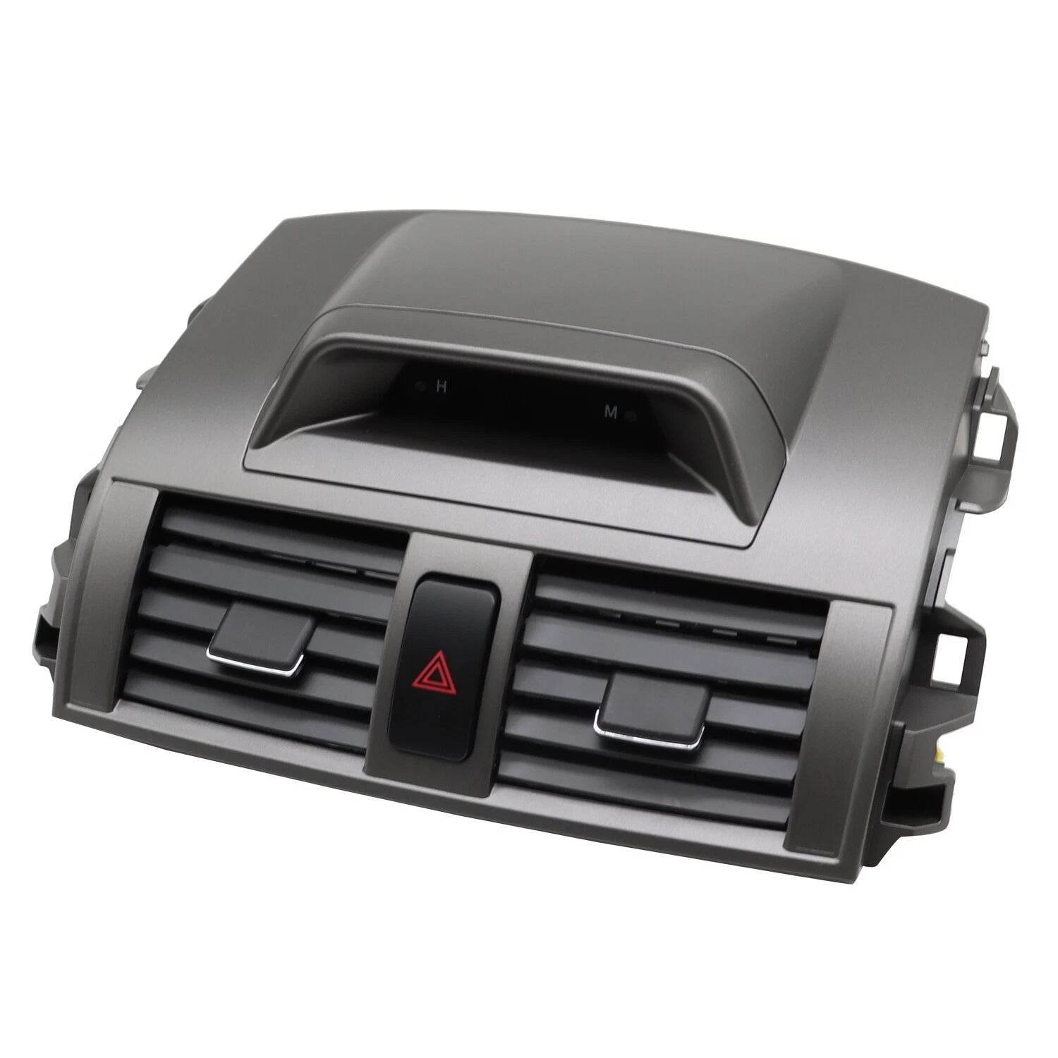 Center Dash A/C Outlet Air Vent Panel with Clock for Toyota Corolla (2009–2013)
